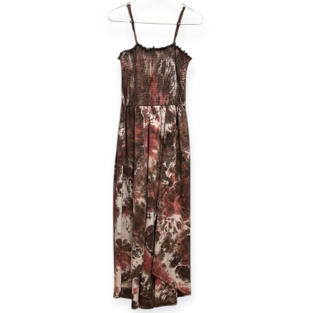 C046 - Summer Tie Dye Maxi Dress